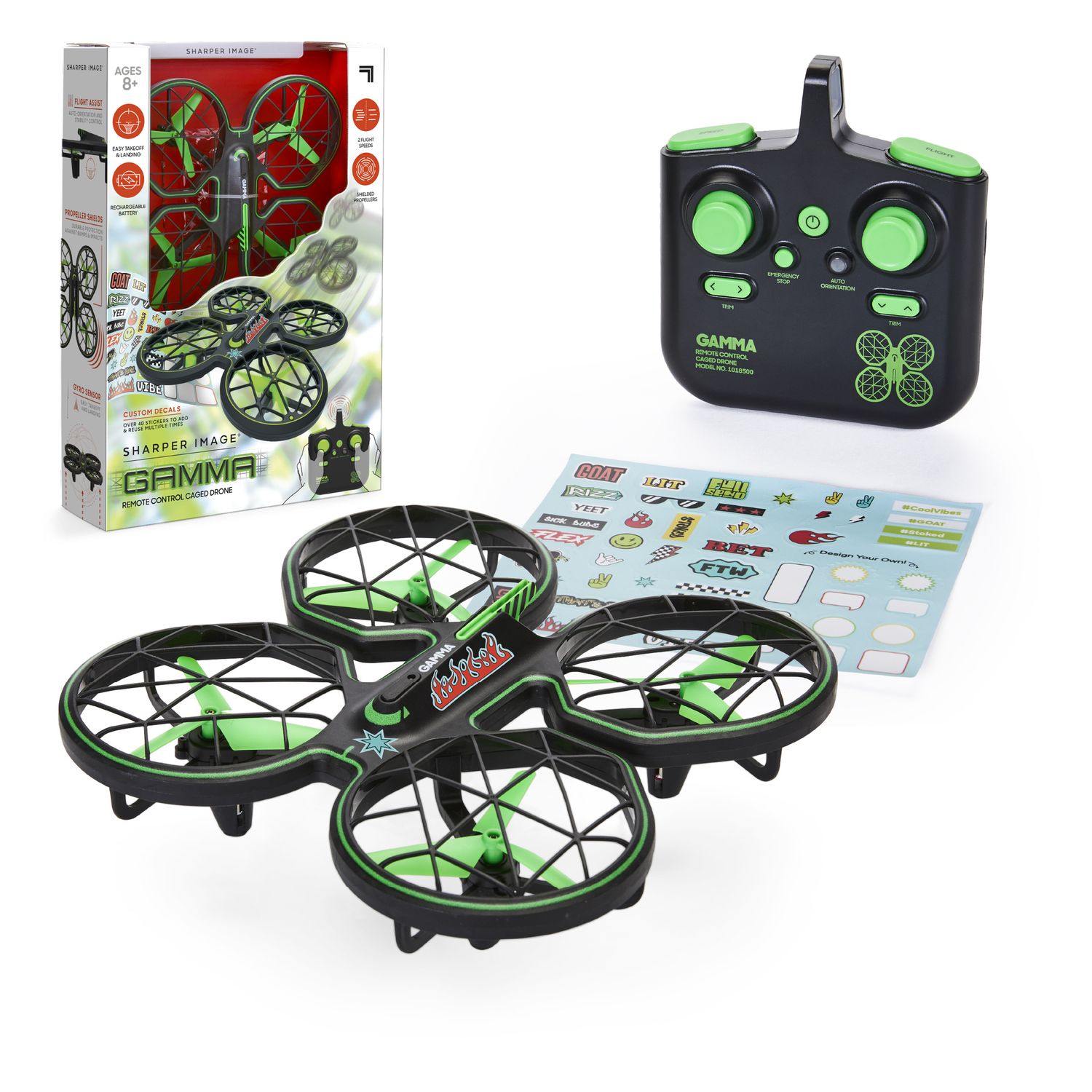 Drone GAMMA Radiocomandabile con adesibi